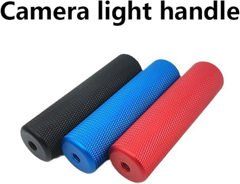 Black Aluminum Alloy Extension Rod Camera Flashlight Handle Grip for Photography Outdoor Travel - Image 2